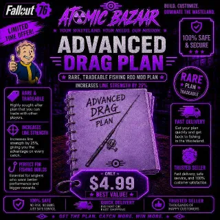 Advanced Drag Plan | +100 Improved Bait