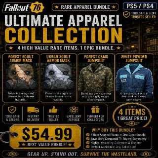 Forest Camo + Scout Masks + White Powder Bundle | Fast Delivery