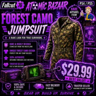 Forest Camo Jumpsuit | Fast Delivery | Great Deal