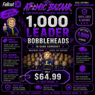 1000 Leaders | Leader Bobbleheads x1000 | PS4/PS5 | Fast Delivery