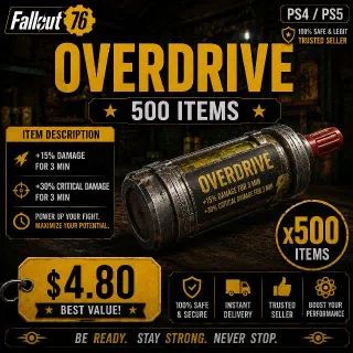 Overdrive X500 | Fast Delivery | Great Deal