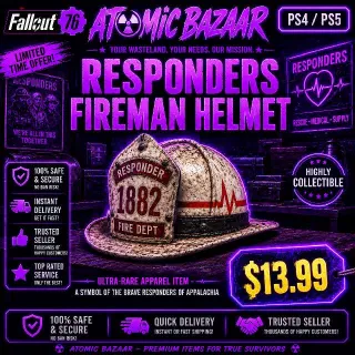 Fireman Responder Helmet | Fast Delivery