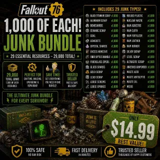 1K Each Junk Bundle (30 Types)