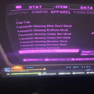 Fasnacht Glowing Masks 7 Of Them