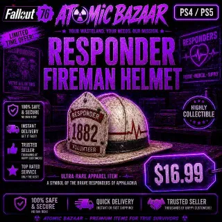 Fireman Responder Helmet | Fast Delivery | Limited Time Sale!!!