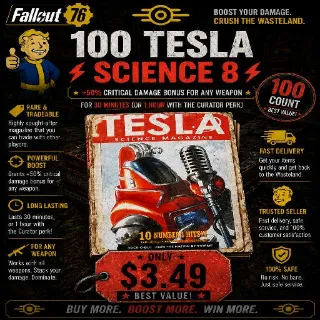 Tesla Science 8 X100 | Fast Delivery | Great Deal