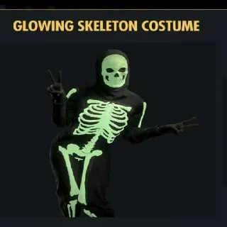 Glowing Skeleton Costume