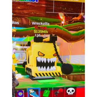 Fortnite steal the brainrot Wreckzilla 