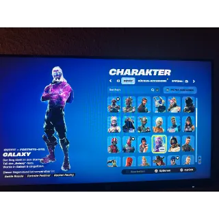 Fortnite Galaxy Skin and John Wick OG