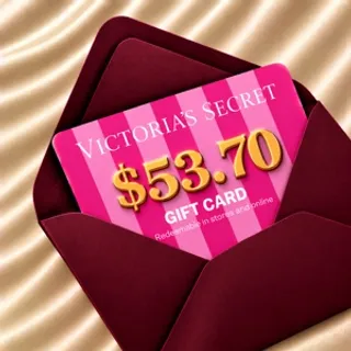 $53.70 Victoria's Secret Gift Card (USA) - Instant Delivery