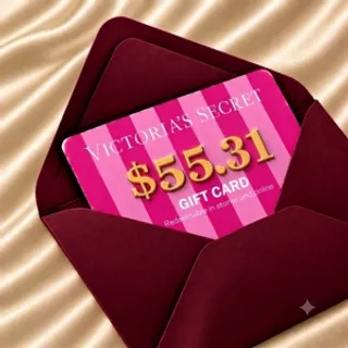 $55.31 Victoria's Secret Gift Card (USA) - Instant Delivery
