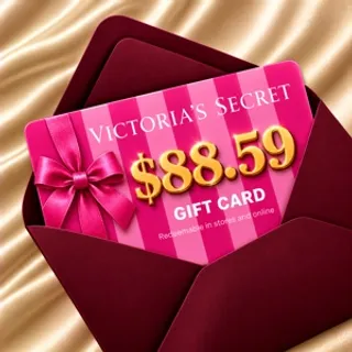 $88.59 Victoria's Secret Gift Card (USA) - Instant Delivery