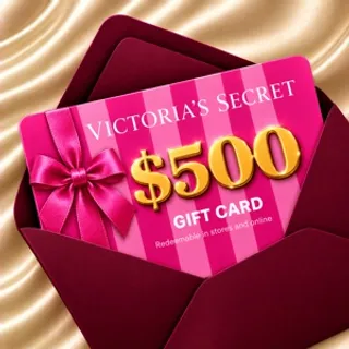 $500 Victoria's Secret Gift Card (USA) - Instant Delivery