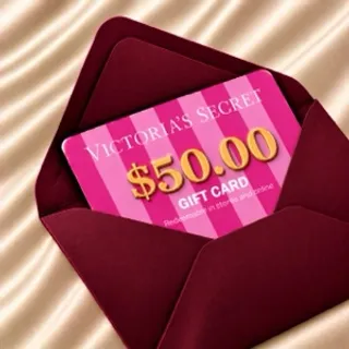 $50.00 Victoria's Secret Gift Card (USA) - Instant Delivery