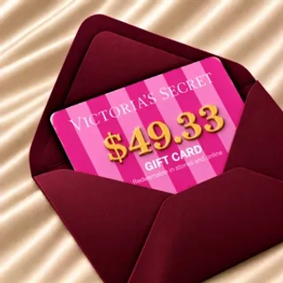 $49.33 Victoria's Secret Gift Card (USA) - Instant Delivery