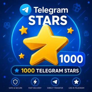 Telegram Stars 1000⭐ – Fast Delivery