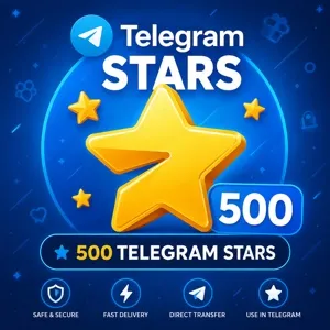 Telegram Stars 500⭐ – Fast Delivery