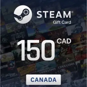 150 CAD Steam Gift Card