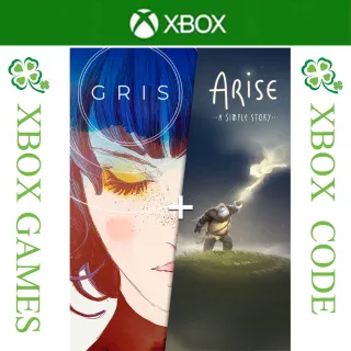 GRIS + Arise A Simple Story Bundle (New Zealand code)