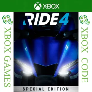 RIDE 4 - Special Edition(Taiwan code)