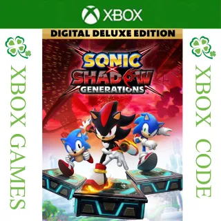 SONIC X SHADOW GENERATIONS Digital Deluxe Edition（Singapore Code)