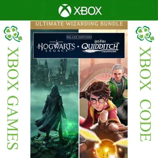 Hogwarts Legacy + Harry Potter: Quidditch Champions Deluxe Editions Bundle