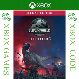 Jurassic World Evolution 3: Deluxe Edition