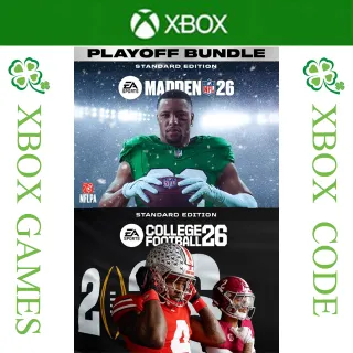 EA SPORTS™ Playoff Bundle (Madden NFL 26 Standard Edition & College Football 26 Standard Edition)