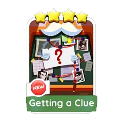 Monopoly Go 4 Star Sticker - Getting a Clue