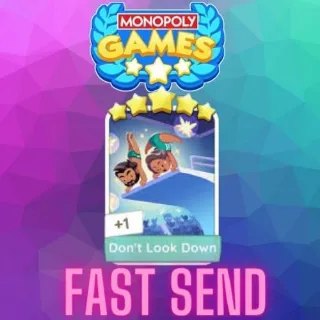 Don't Look Down - Monopoly Go 5 star