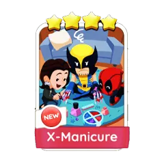 Monopoly Go 4 Star Sticker - X-Manicure