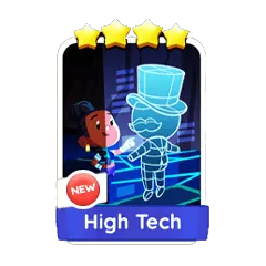 Monopoly Go 4 Star Sticker - High Tech