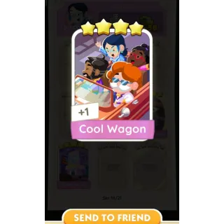 Cool Wagon - Monopoly go 4 star