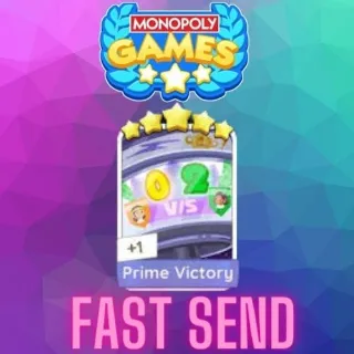 Prime Victory - Monopoly Go 5 star