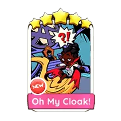 Monopoly Go 5 Star Sticker - Oh My Cloak!