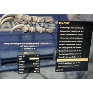 BSSS DEATHCLAW GAUNTLET