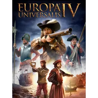 Europa Universalis IV -- STEAM -- INSTANT DELIVERY 