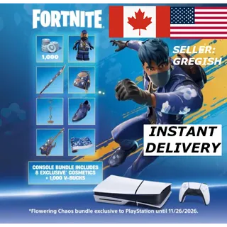 FLOWERING CHAOS BUNDLE US/CA⚡INSTANT Delivery⚡ FORTNITE