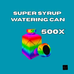 500x Super syrup watering can