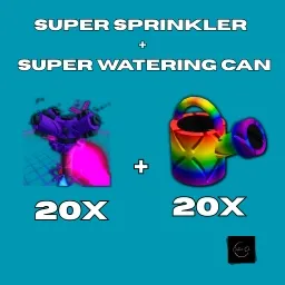 20 Super Sprinkler + 20 Super Watering Can