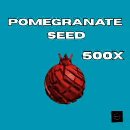 500x Pomegranate Seed
