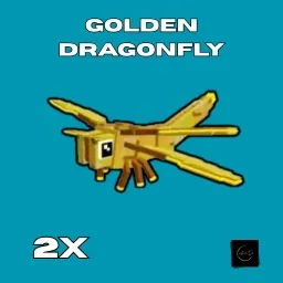 2X Golden Dragonfly