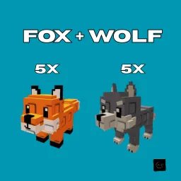 5x Fox + 5x Wolf