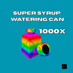 1000x Super syrup watering can
