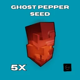 5x Ghost Pepper Seed
