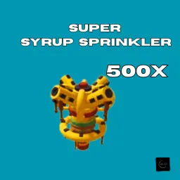 500x Super Syrup Sprinkler