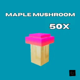 50x Maple Mushroom