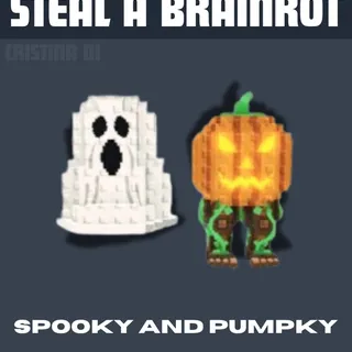 SPOOKY AND PUMPKY