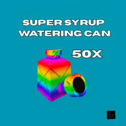 50x Super syrup watering can