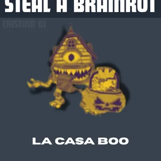 475M/S GOLD LA CASA BOO - STEAL A BRAINROT